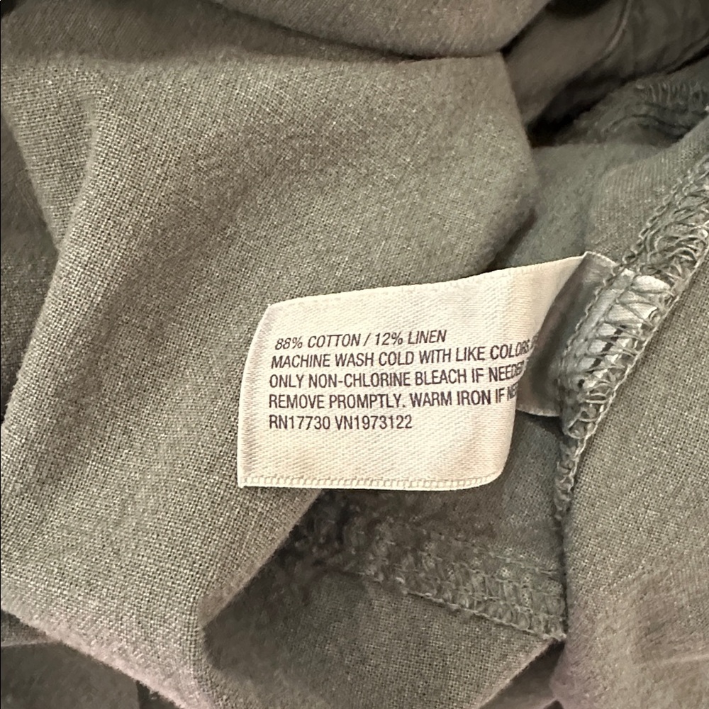 Universal Thread Green Long Sleeve Shirtdress - image 4